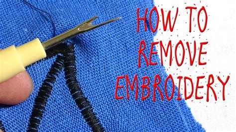 can i remove embroidery? how does one effectively preserve the integrity of vintage clothing while removing intricate embroidery?